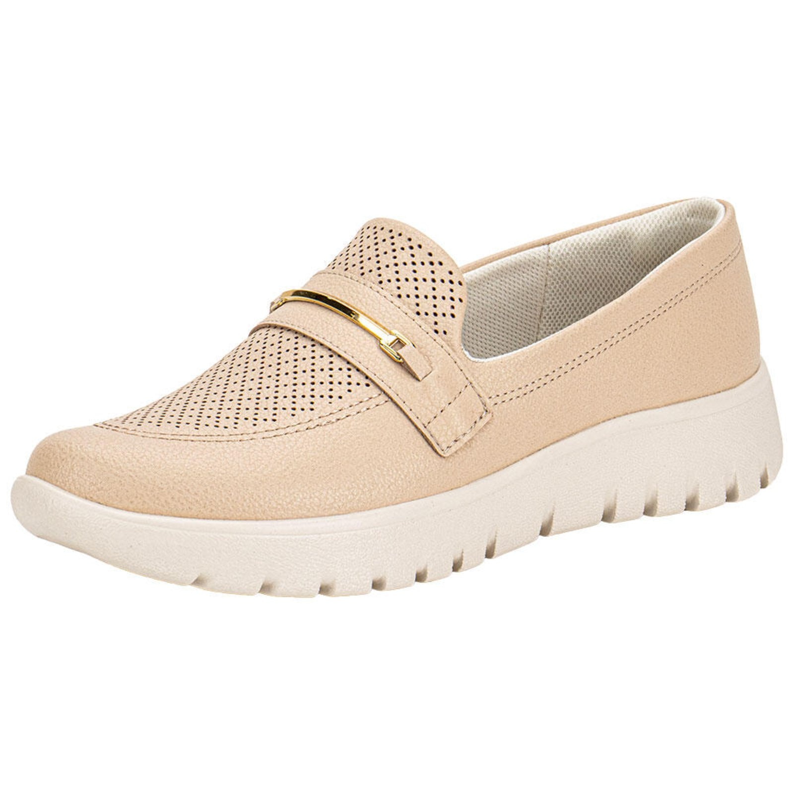 Imagem principal Tênis Feminino Slip On Vick Piccadilly 950046 0089500 Piccadilly bege