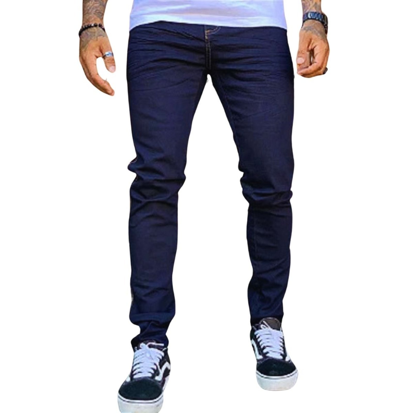 Imagem principal Calça Azulão Jeans Masculina Alleppo Jeans Londres Alleppo Jeans azul marinho