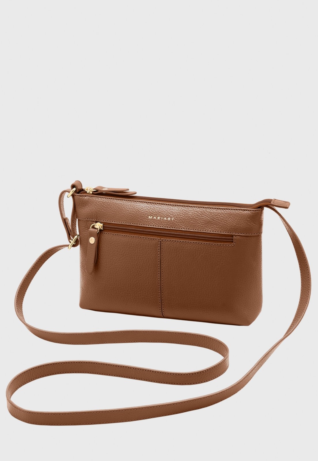 Imagem principal Bolsa Transversal Couro Mariart Cipozinho Camel Mariart caramelo