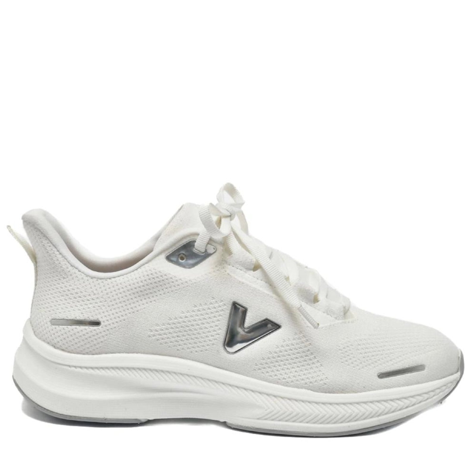 Imagem principal Tênis Feminino Casual Esportivo Via Marte Knit 263-001 Branco VIA MARTE incolor