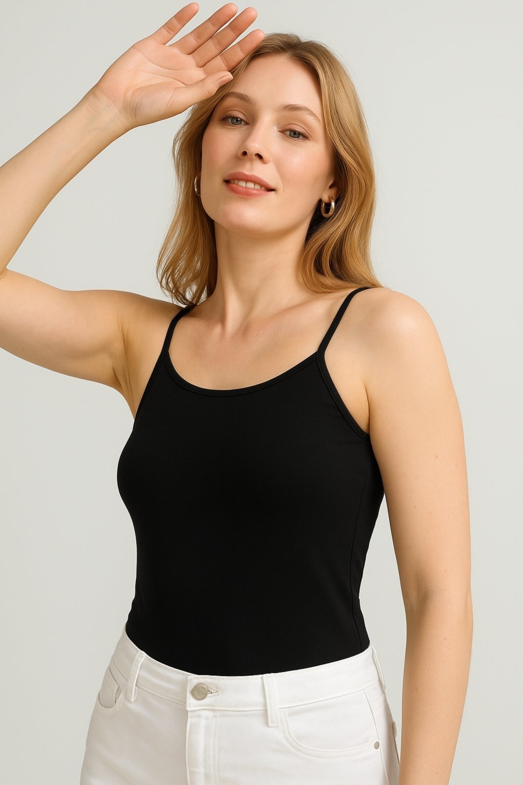 Imagem principal Camisa D Bell Outlet Fashion Alça Fina D BELL OUTLET FASHION preto