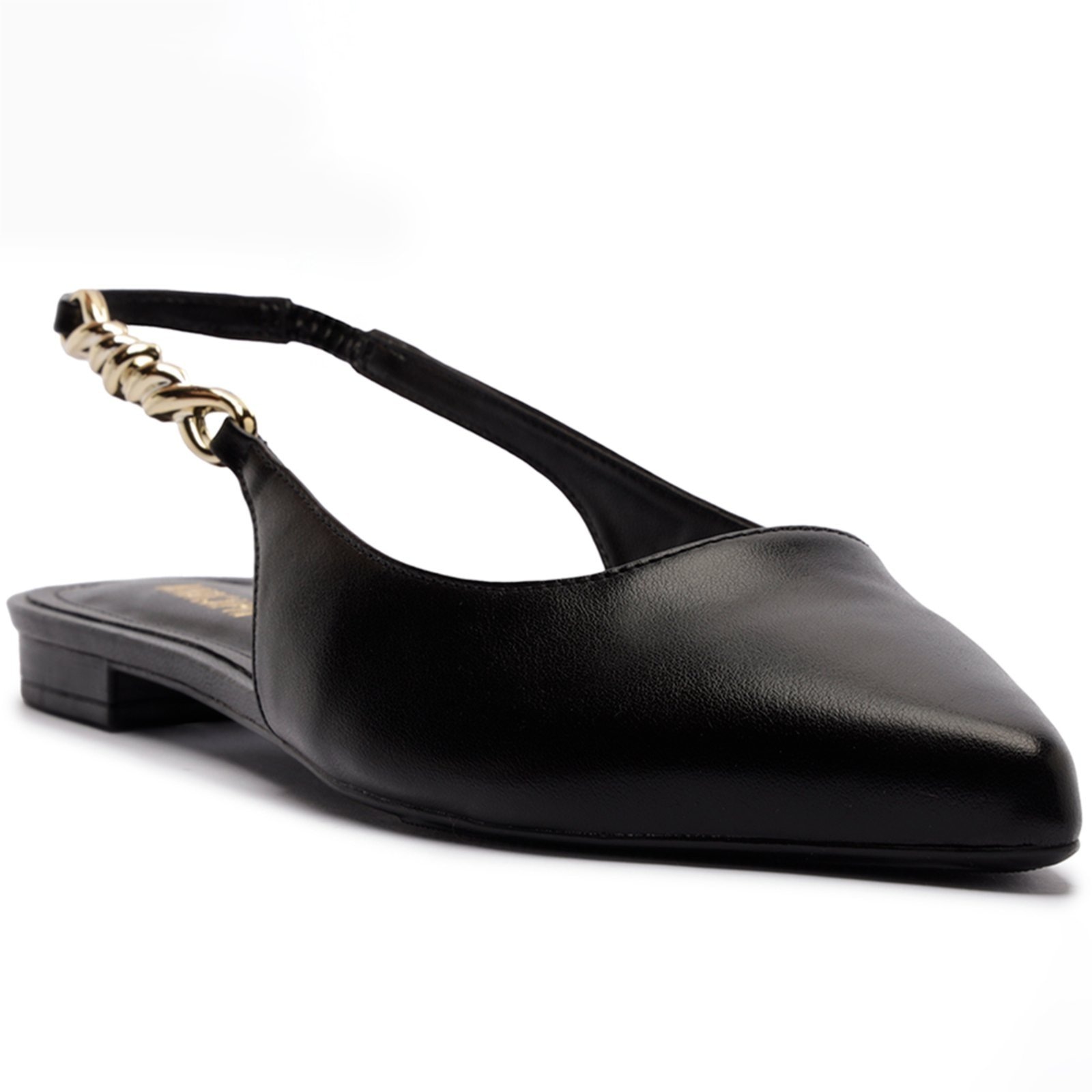 Imagem principal Sapatilha Anacapri Fechado Salto Rasteiro Feminino Anacapri preto