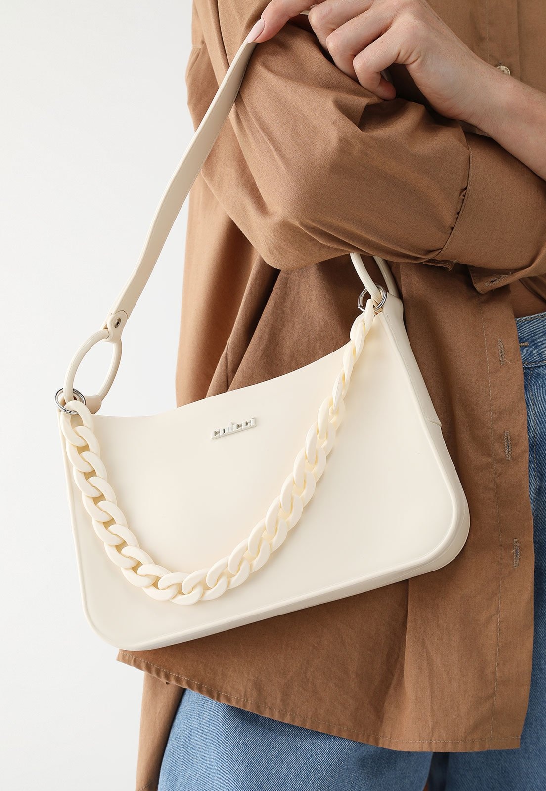 Imagem principal Bolsa Tiracolo Colcci Corrente Off-White Colcci off-white white