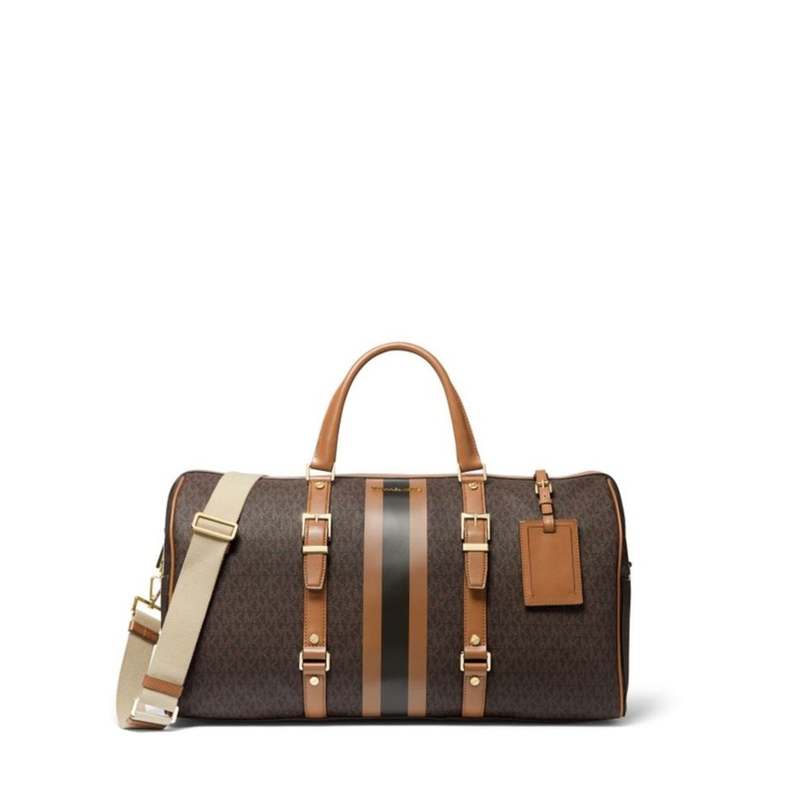 Imagem principal Bolsa De Viagem Bedford Travel Logo Grande 30F9g07u4b252 Michael Kors marrom