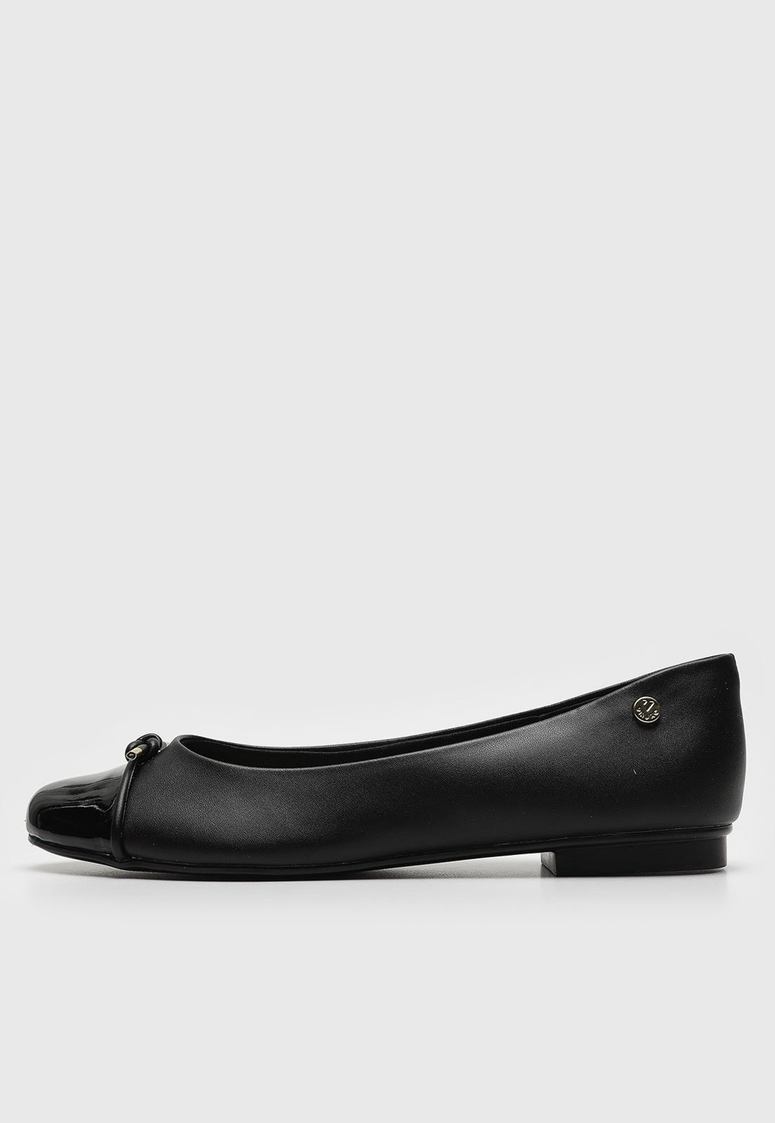 Imagem principal Sapatilha Via Uno Ponta Verniz Preta VIA UNO preto