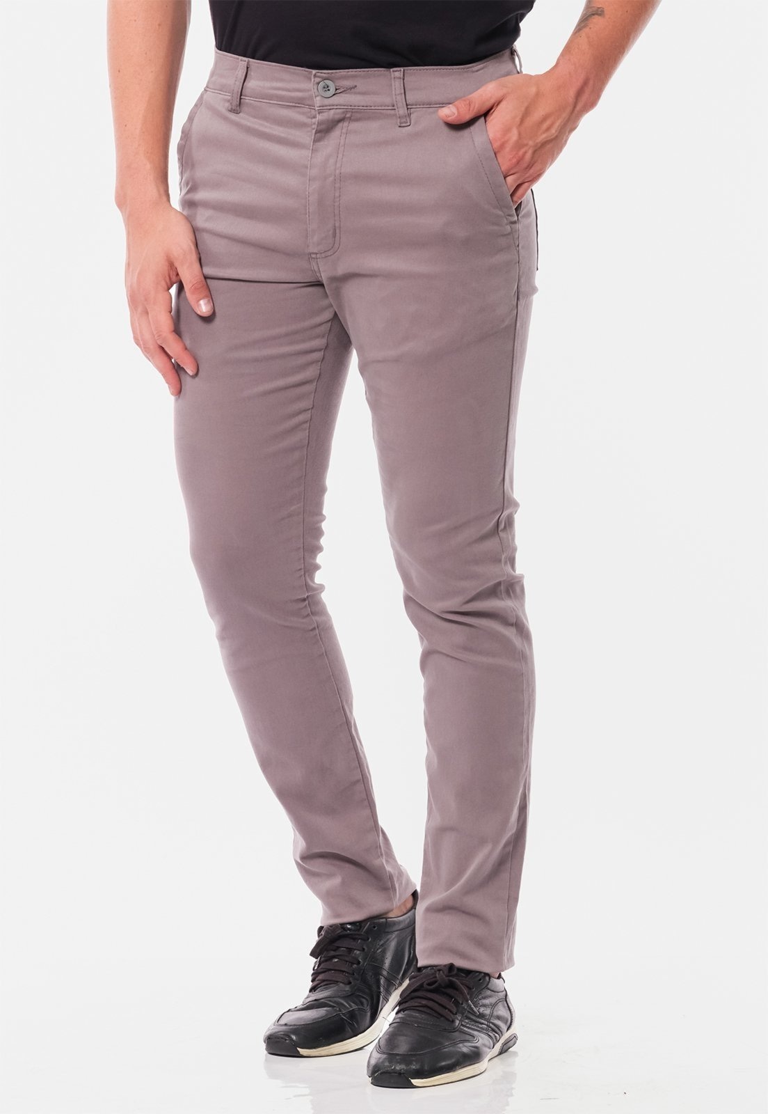 Imagem principal Calça Sarja Conforto Macaw Slim Fit 7898 Macaw cinza