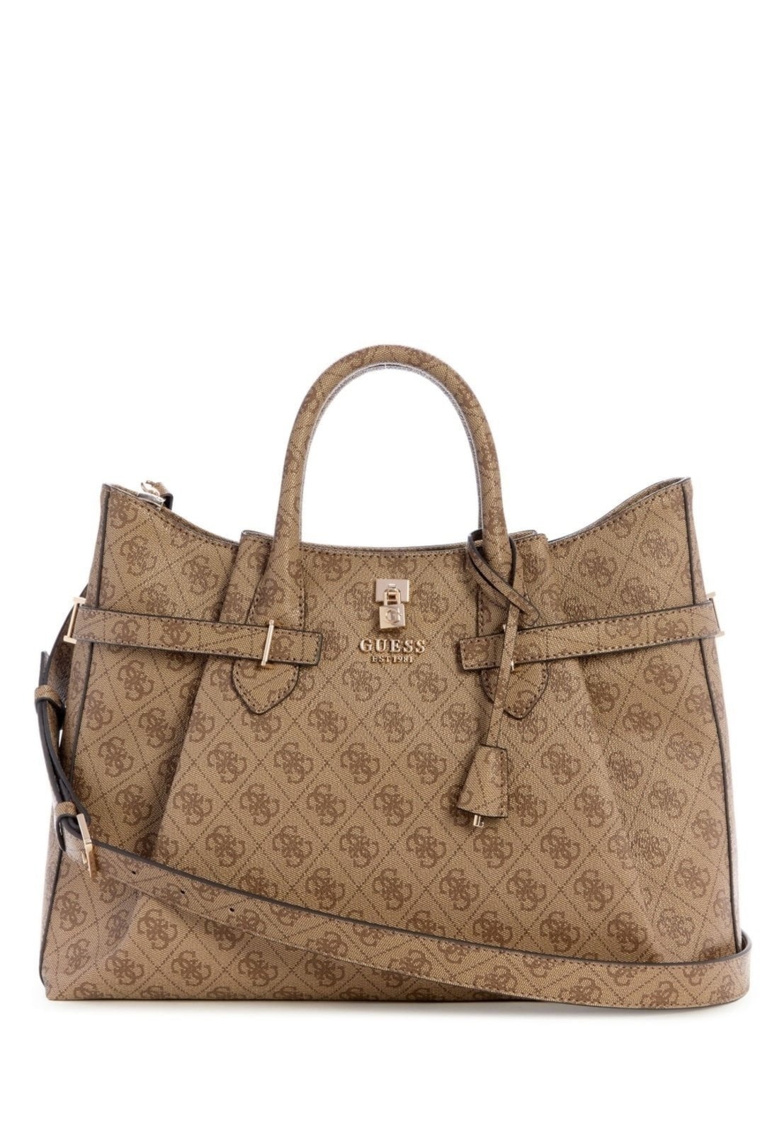 Imagem principal Bolsa Guess Yesba Girlfriend Satchel Bege Guess amarelo