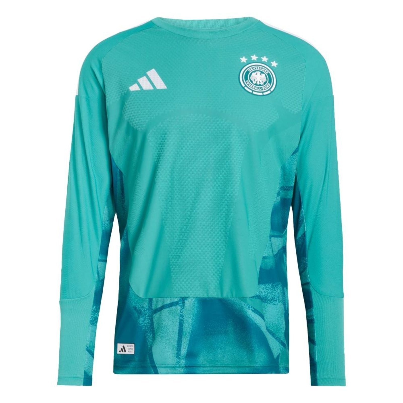 Imagem principal Camisa autêntica do goleiro da Alemanha 26 Home adidas Performance Adidas verde