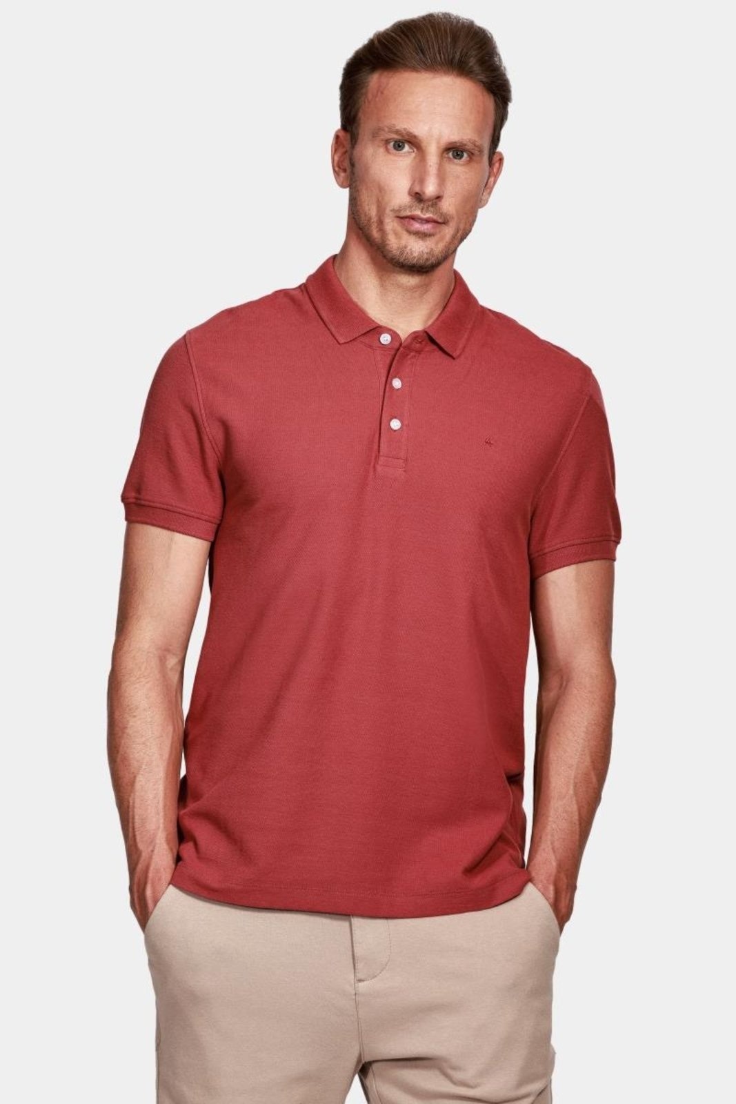 Imagem principal Camisa Polo Aramis Basic Piquet Ve25 Maça Masculino Aramis vermelho