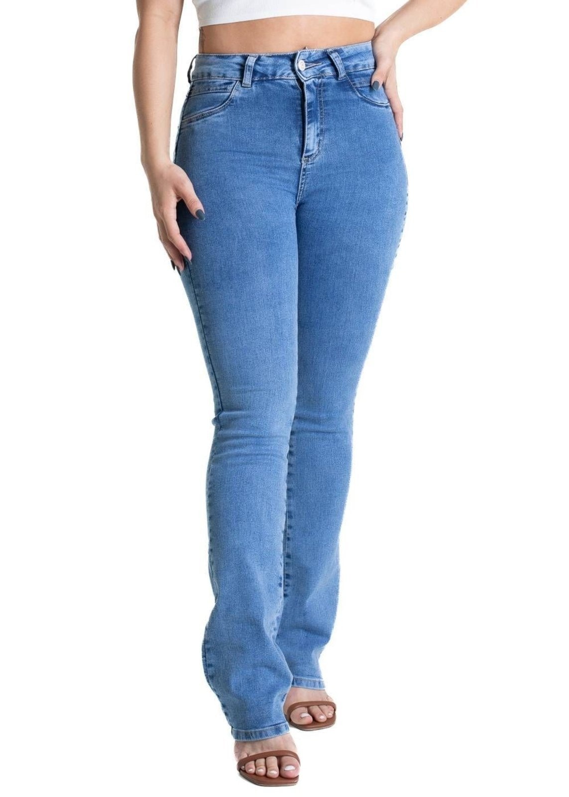Imagem principal Calça Jeans Sawary Levanta Bumbum - 281127 Sawary azul