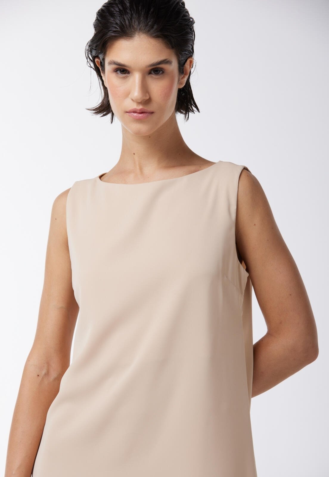 Imagem principal Vestido Traymon Regata Claro - Pp Traymon bege