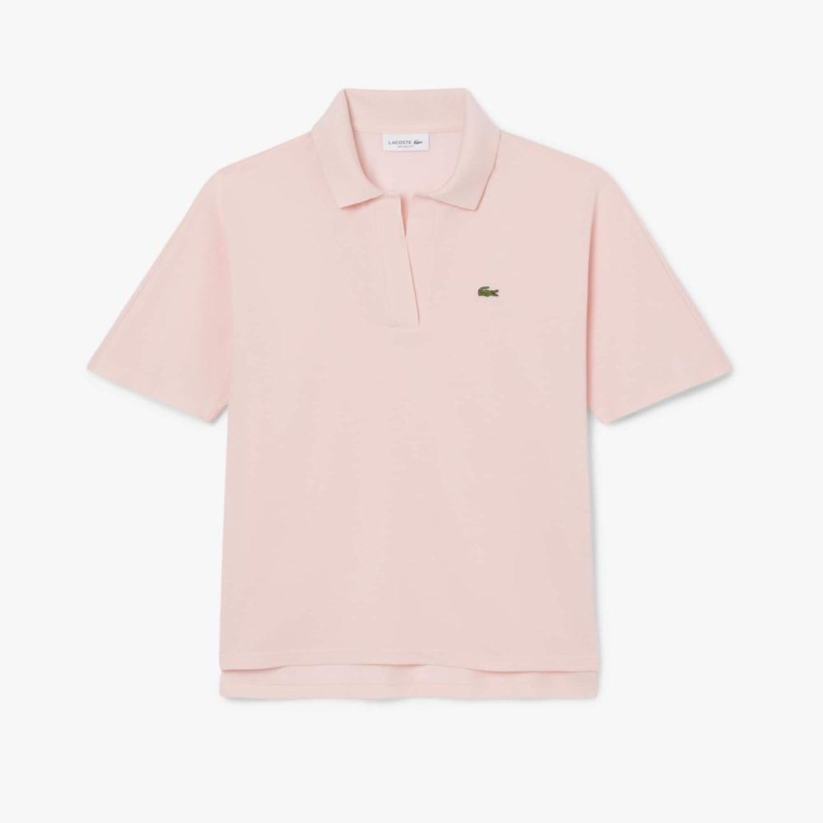 Imagem principal Camisa Polo Fluid Piqué Ajuste Folgado Lacoste rosa
