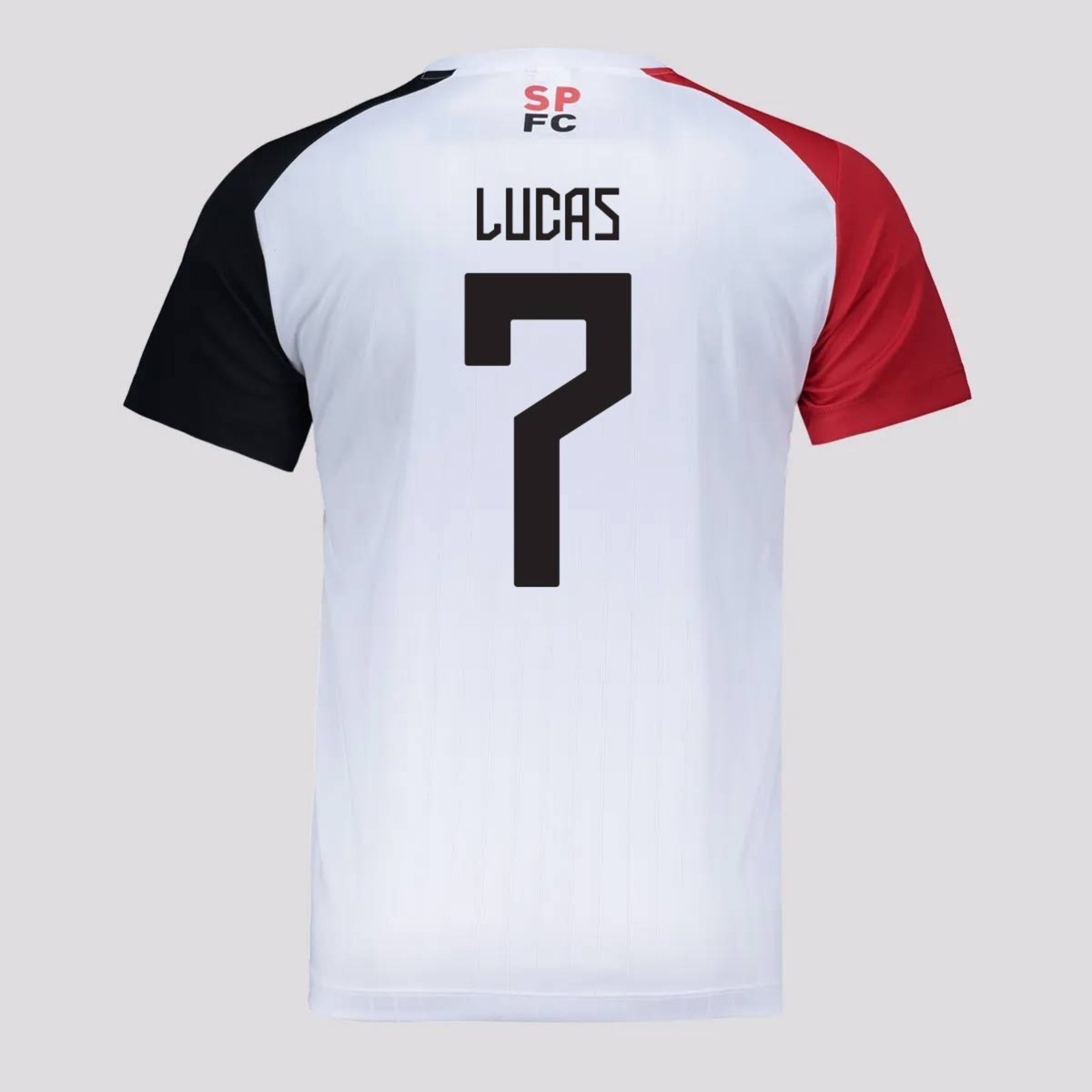 Imagem principal Camisa São Paulo Entrelaço 7 Lucas Branca braziline branco