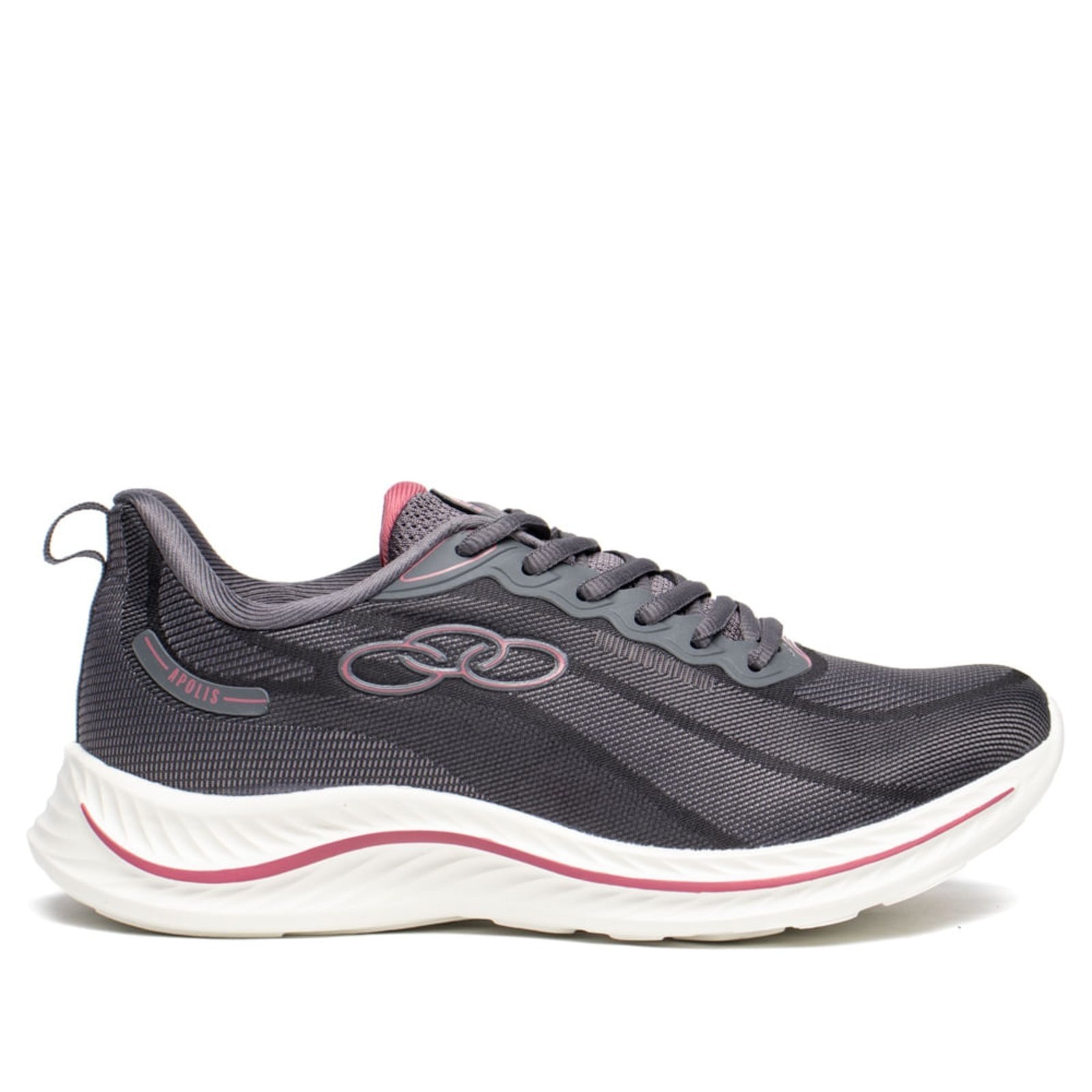 Imagem principal Tênis Feminino Olympikus Apolis 206 Evasense Vinho OLYMPIKUS cinza