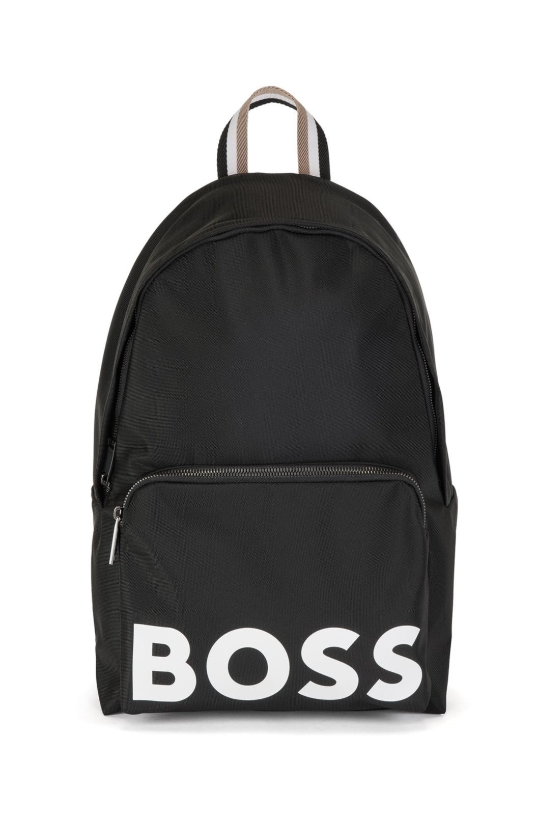 Imagem principal Mochila Em Material Reciclado Com Risca De Assinatura Boss preto