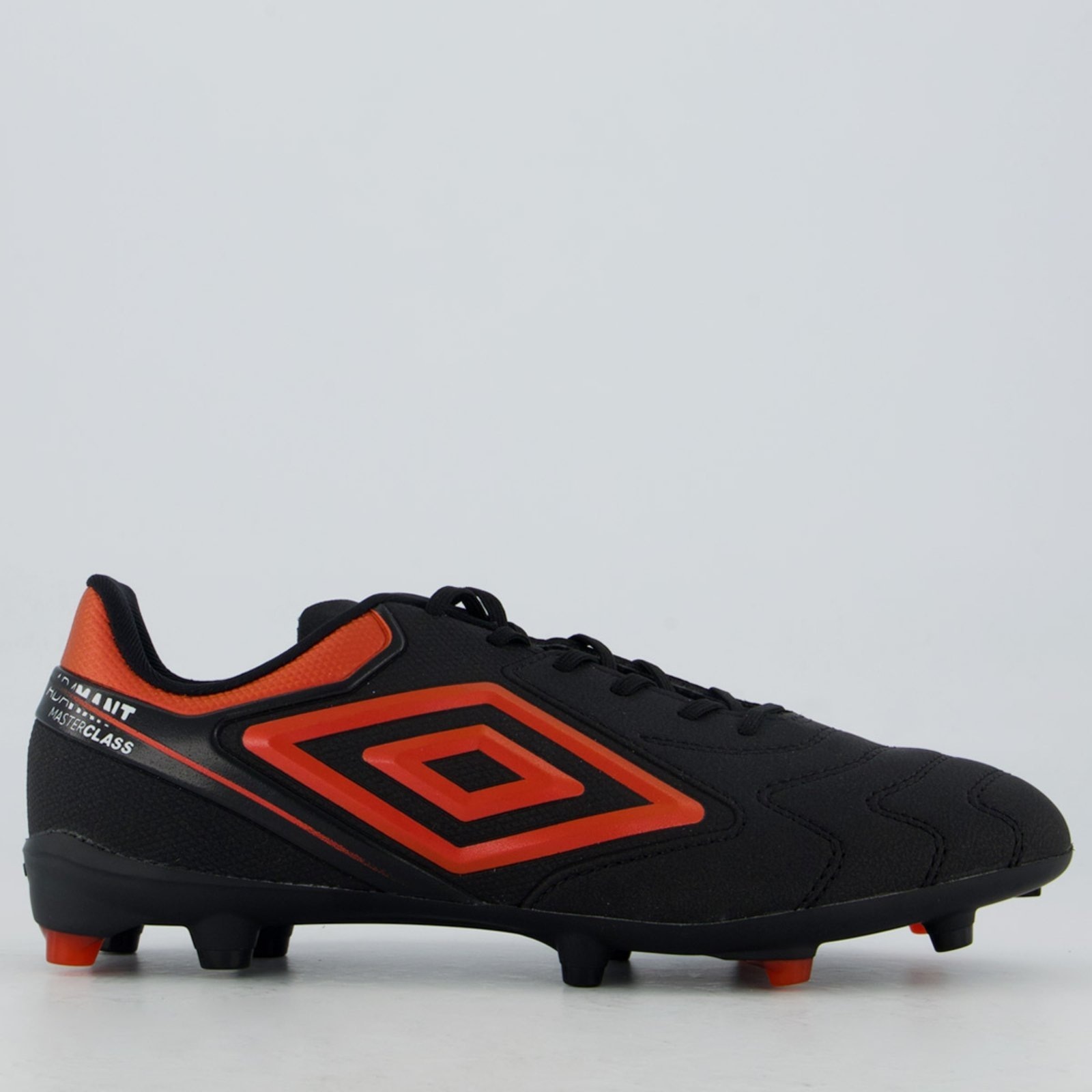 Imagem principal Chuteira Umbro Adamant Master Class Club Campo Preta e Vermelha Umbro preto