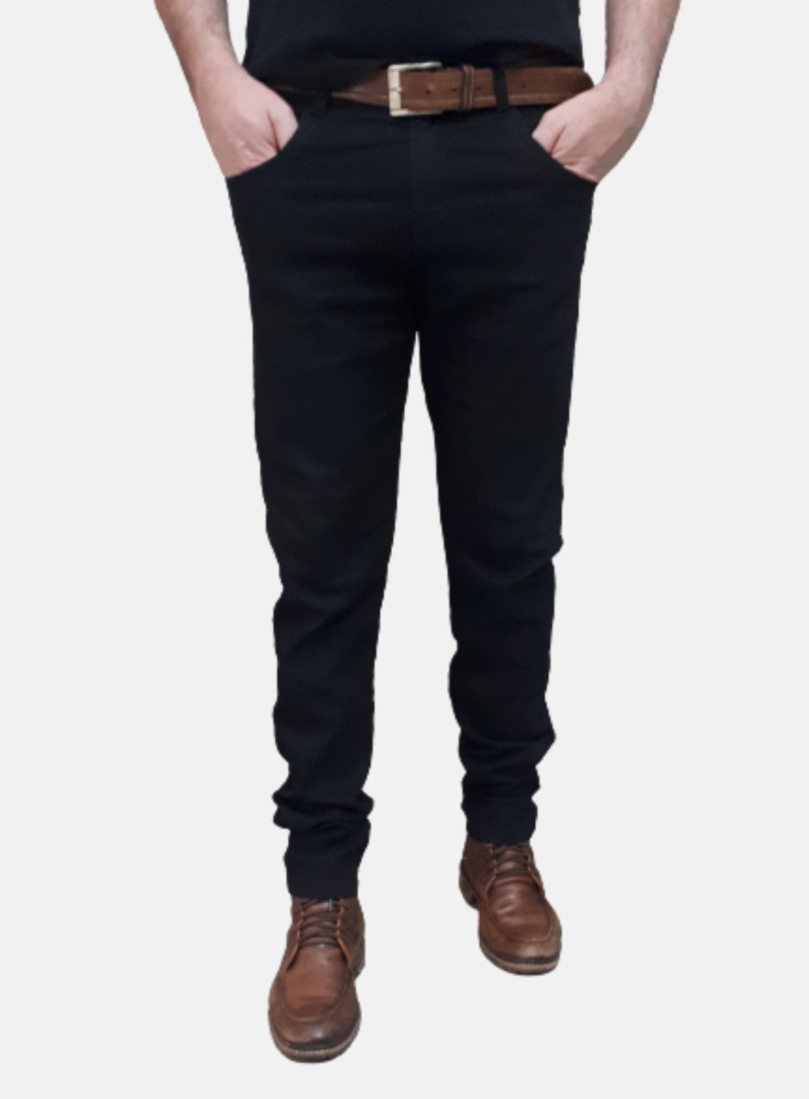 Imagem principal Calça Jeans Elastano Slim Total Black BOEN JEANS preto black