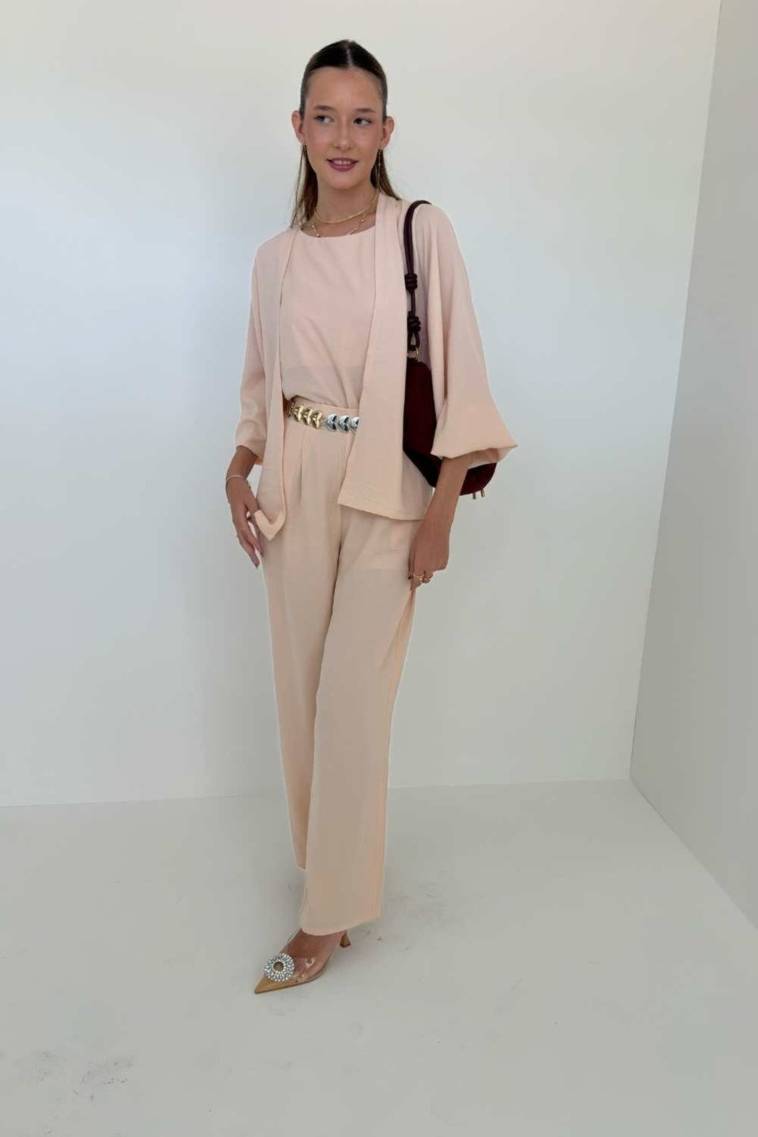 Imagem principal Cardigan Vanibele Crepe Claro Vanibele rosa