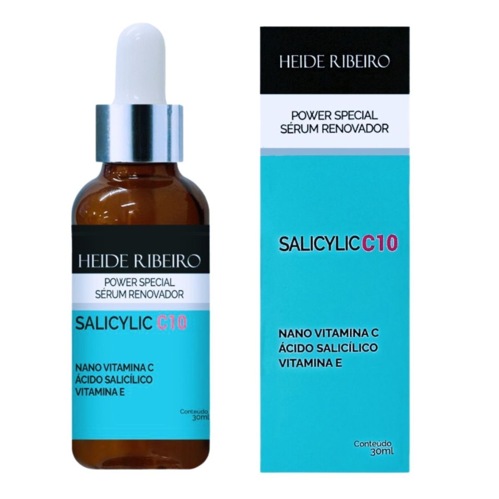 Imagem principal Sérum Salicylic C10 Heide Ribeiro Renovador Tamanho: Heide Ribeiro incolor