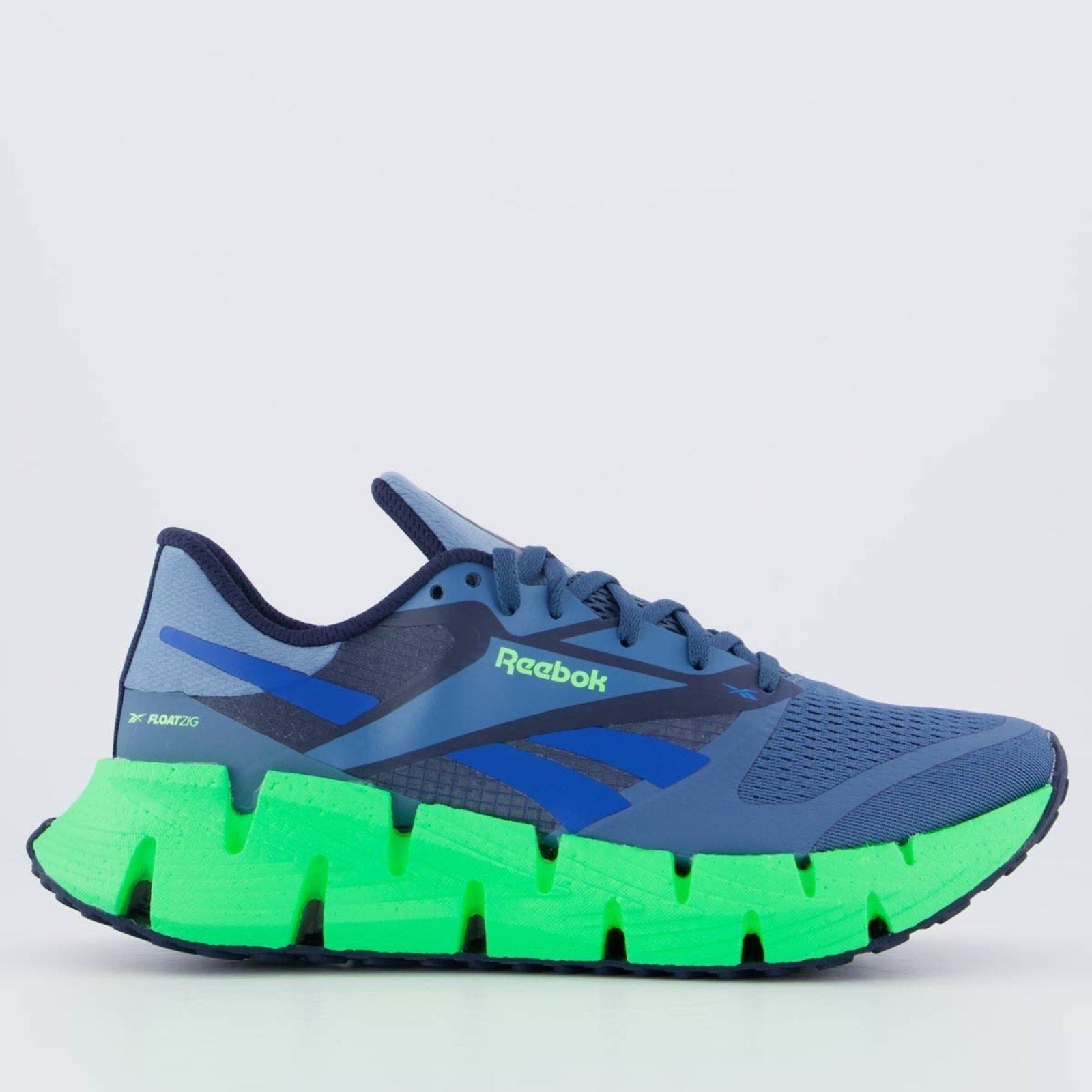 Imagem principal Tênis Reebok Floatzig 1 Marinho e Verde Reebok azul marinho verde