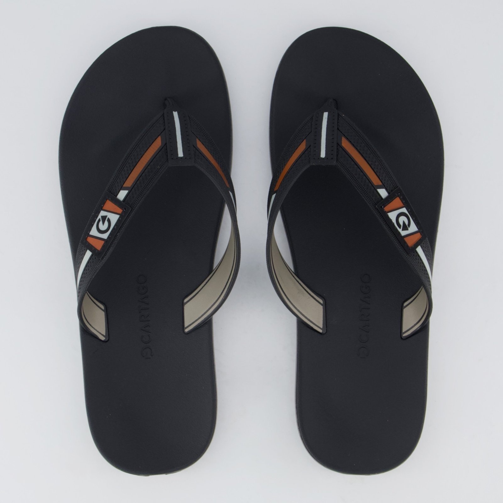 Imagem principal Chinelo Cartago Dublin II e Cinza CARTAGO preto