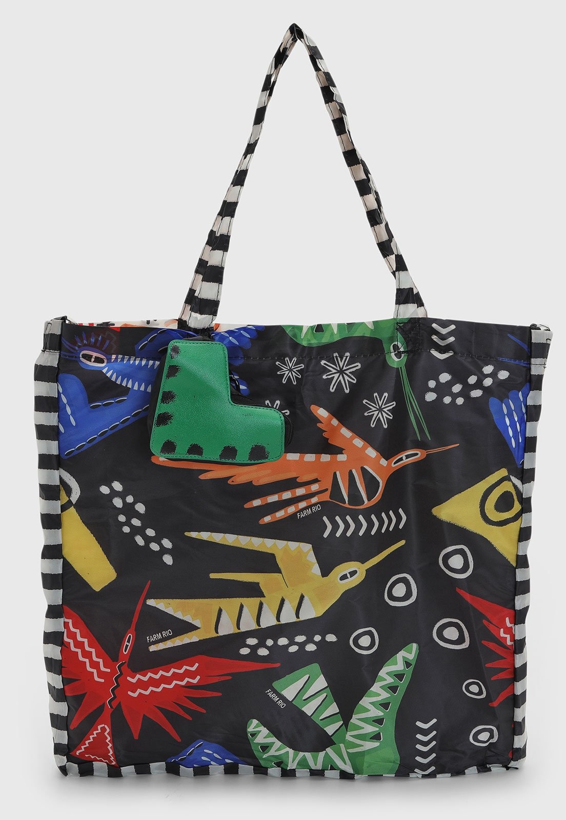 Imagem principal Bolsa Feminina FARM Me Leva Beija Flor Preta FARM preto