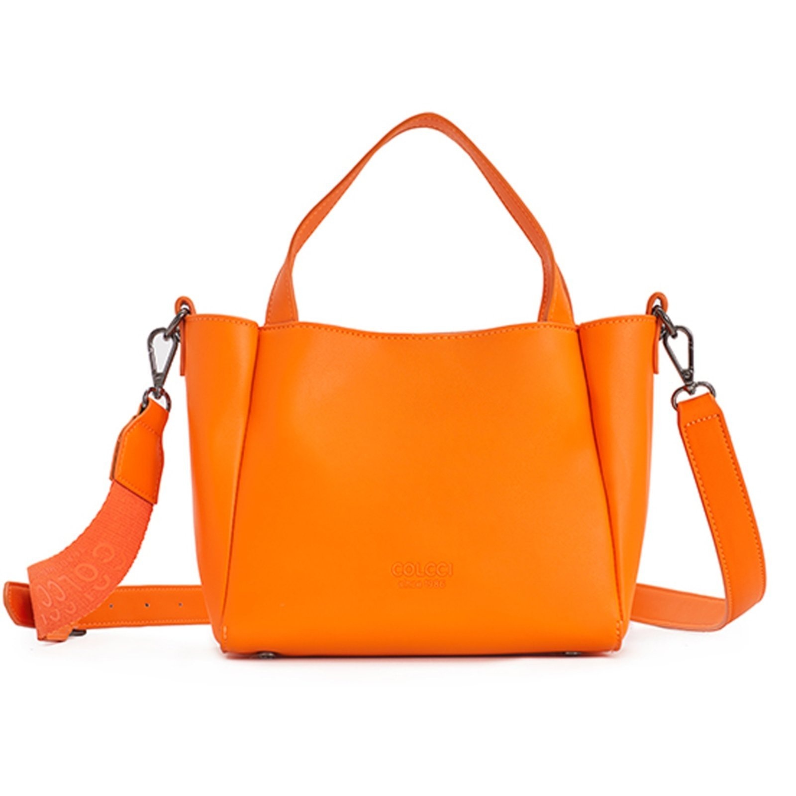 Imagem principal Bolsa Bucket Colcci Logo Stripe IN23 Feminino Colcci laranja