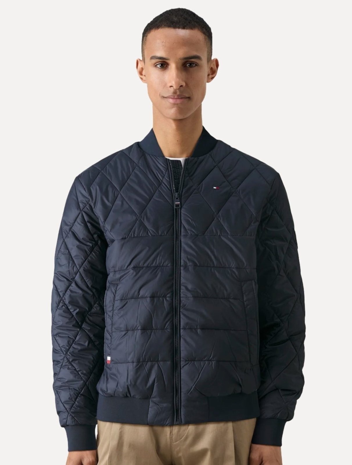 Imagem principal Jaqueta Tommy Hilfiger Packable Recycled Bomber Tommy Hilfiger azul marinho