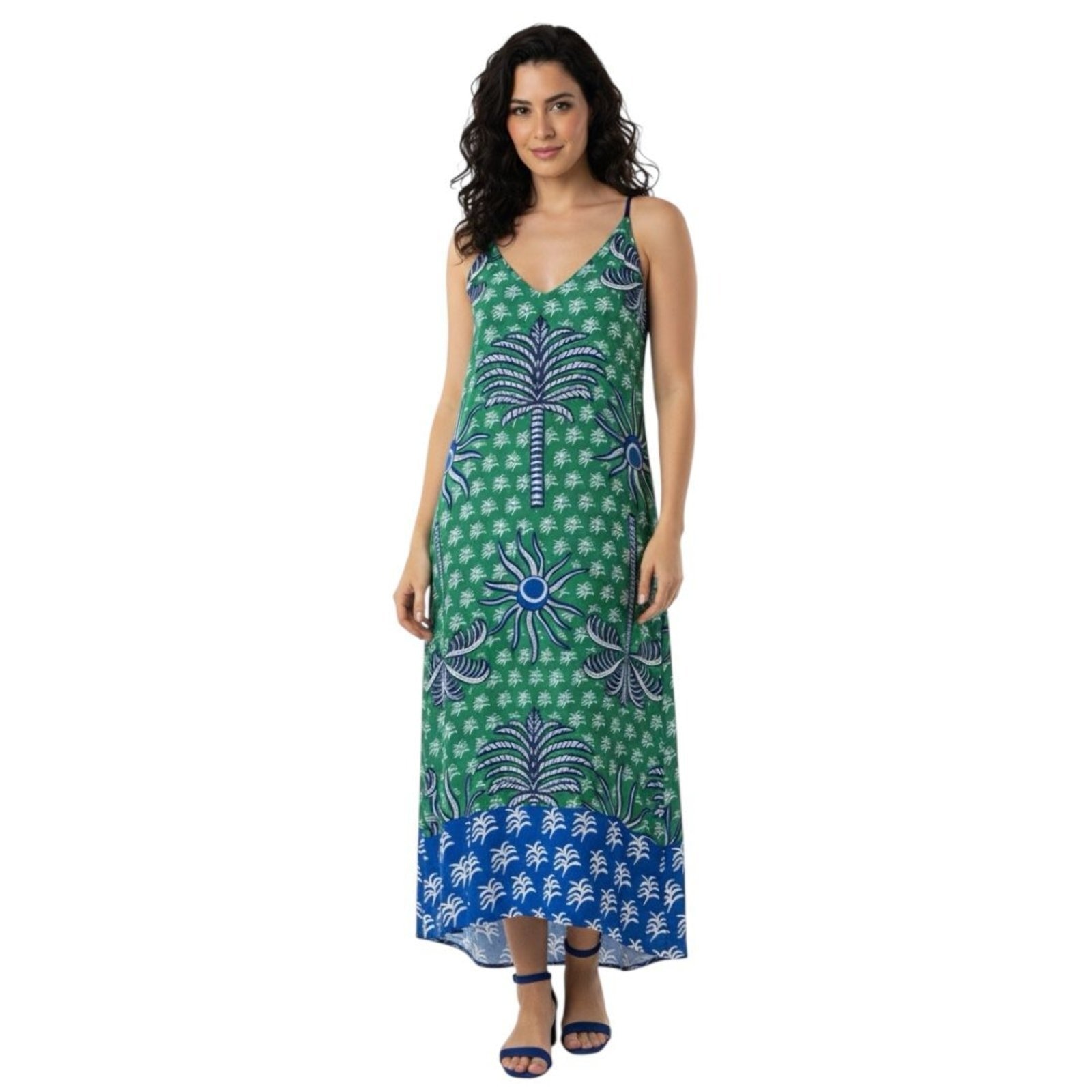 Imagem principal Vestido Estampado Midi Colcci Ibiza Colcci verde