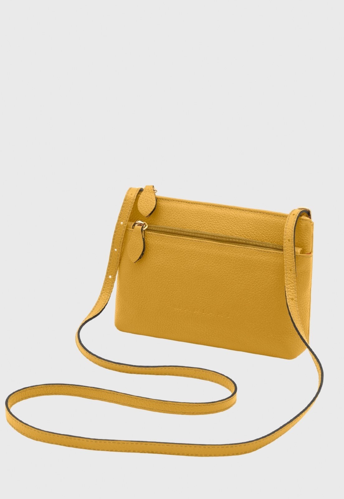 Imagem principal Bolsa Transversal de Couro Mariart Ágata Açafrão Mariart amarelo