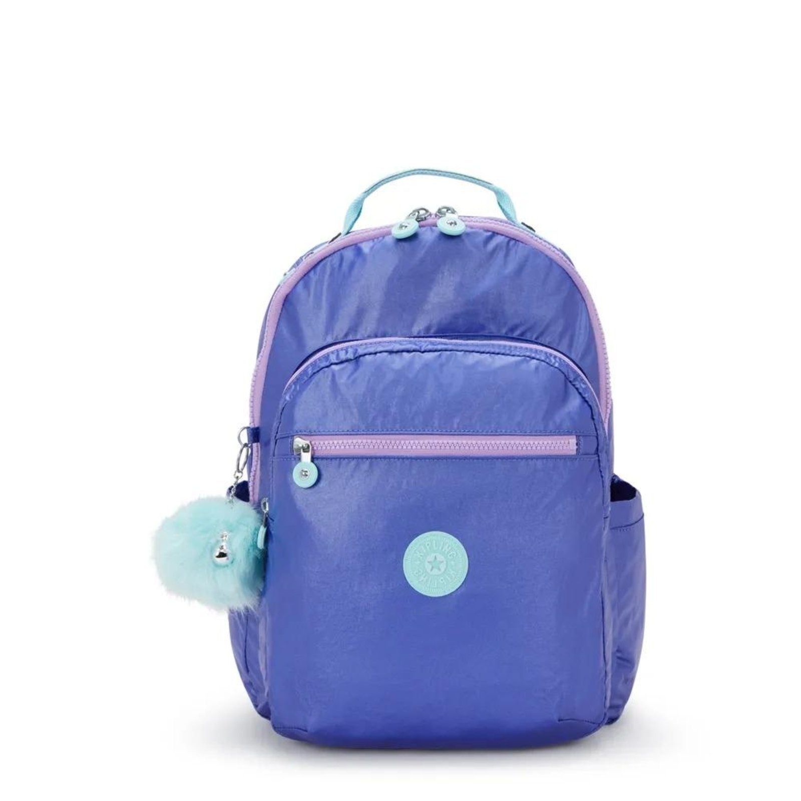 Imagem principal Mochila Kipling Seoul Cosmic Metallic Kipling roxo metallic