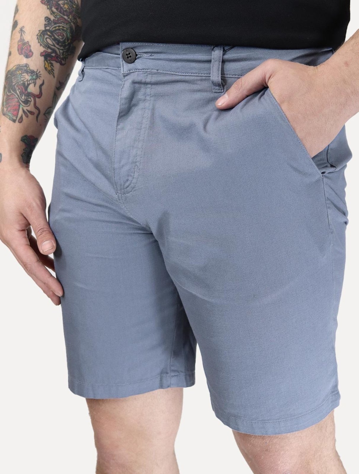 Imagem principal Bermuda Aramis Masculina Chino Flame Médio Aramis azul