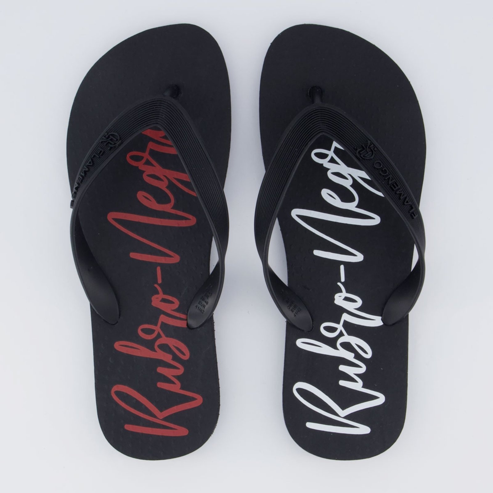 Imagem principal Infantil - Chinelo Flamengo Rubro Negro Preto Neorubber preto negro