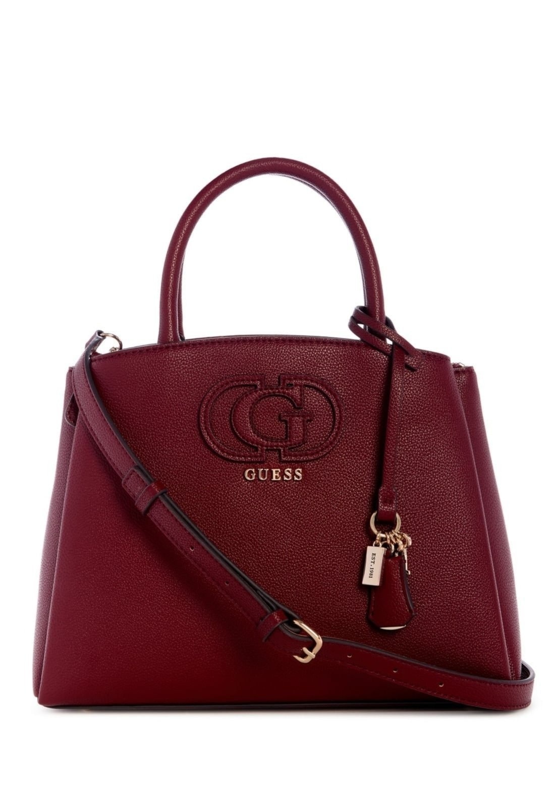 Imagem principal Bolsa Guess Isola 3 Comp Satchel Guess vinho