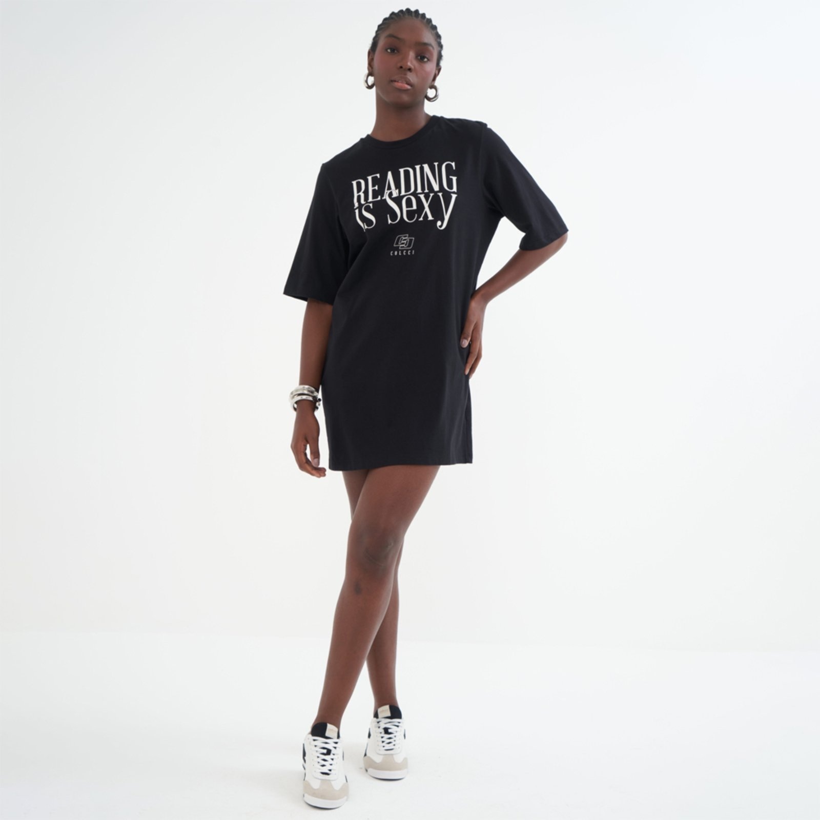 Imagem principal Vestido Curto Colcci Reading Pr26 Feminino Colcci preto