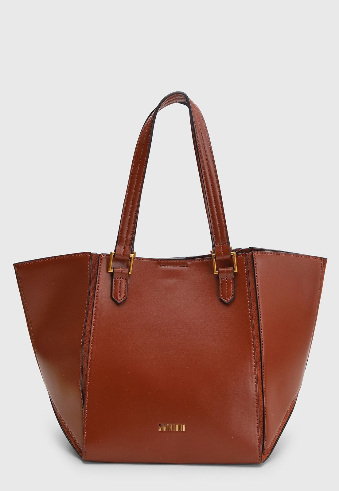 Imagem principal Bolsa Feminina Santa Lolla Média Alças Duplas Santa Lolla marrom
