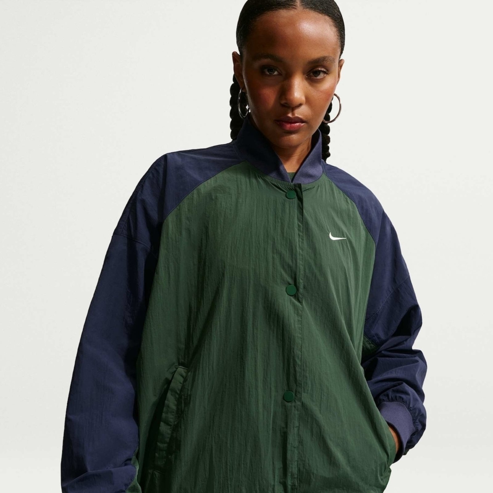Imagem principal Jaqueta Nike Sportswear Varsity Feminina Nike verde