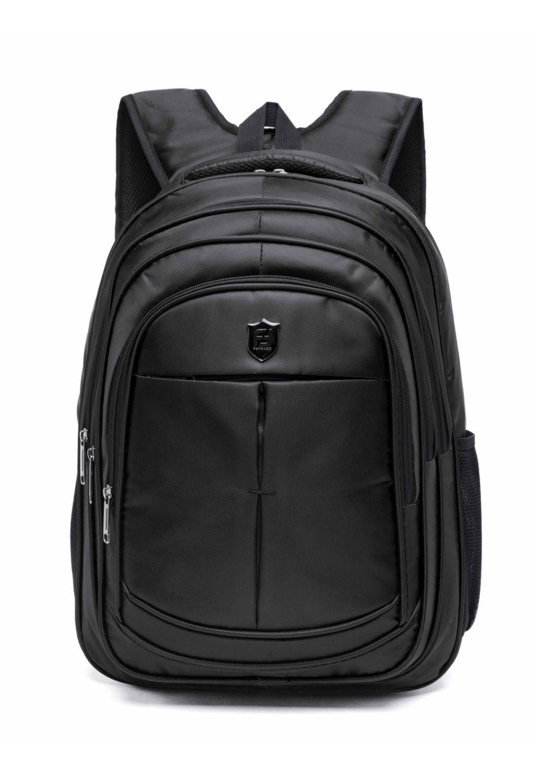 Imagem principal Mochila Executiva Ferrazzi Notebook Reforçada USB Externa Alças Acolchoadas Moderna Ferrazzi preto