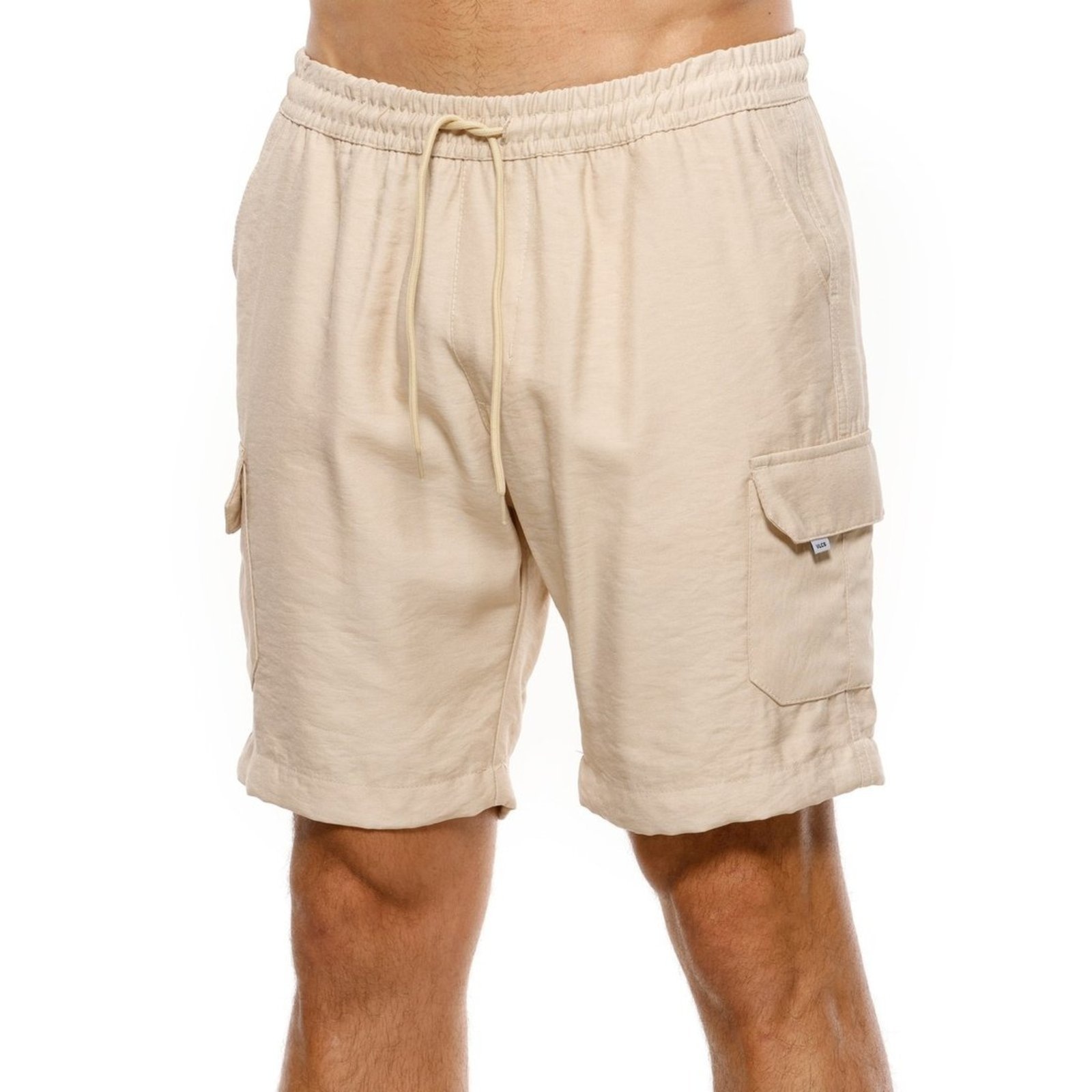 Imagem principal Bermuda Masculina Passeio Elastica VLCS VLCS VIOLAÇÕES bege