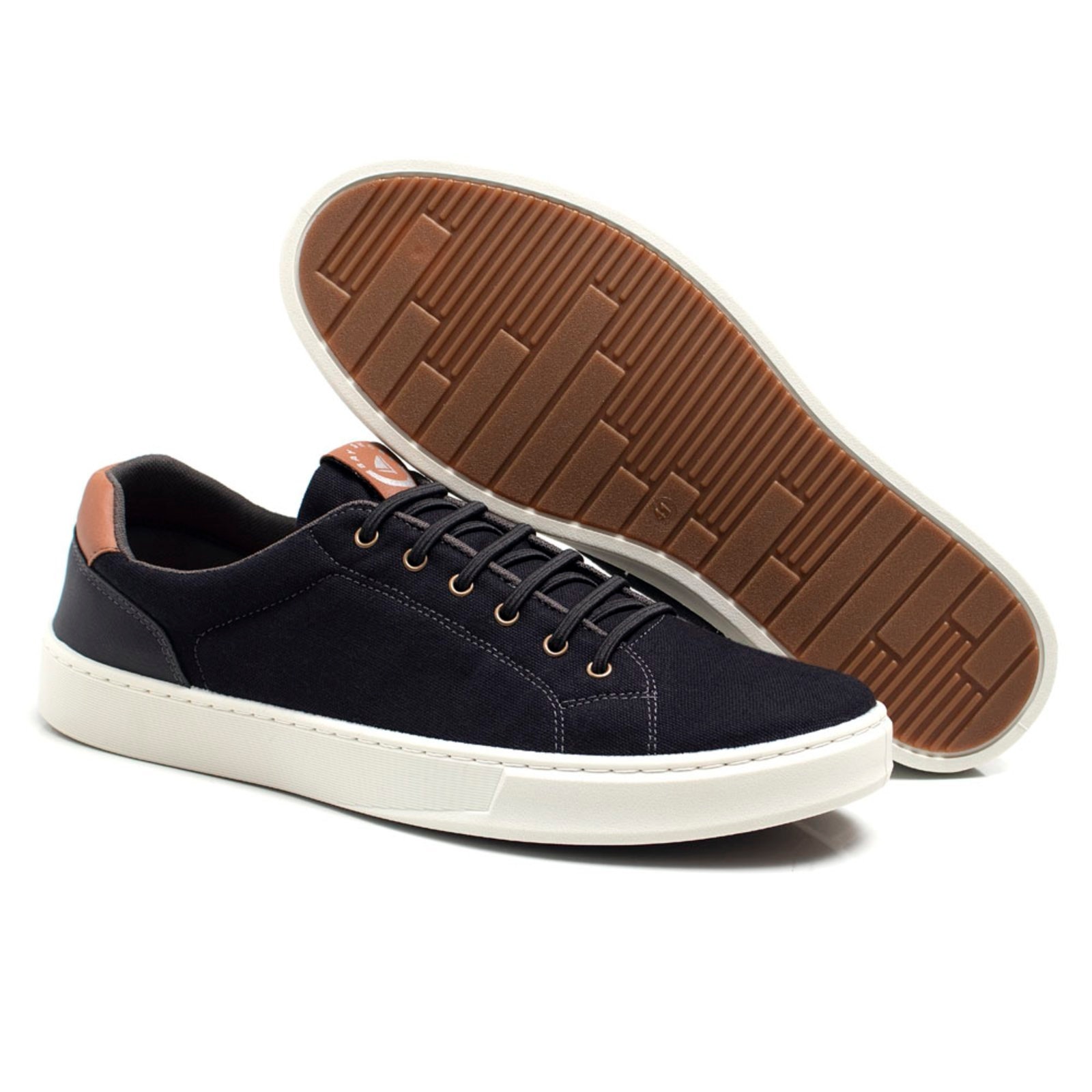 Imagem principal Tenis Masculino Casual Bredeni Sapatenis Montain Confortavel BREDENI preto