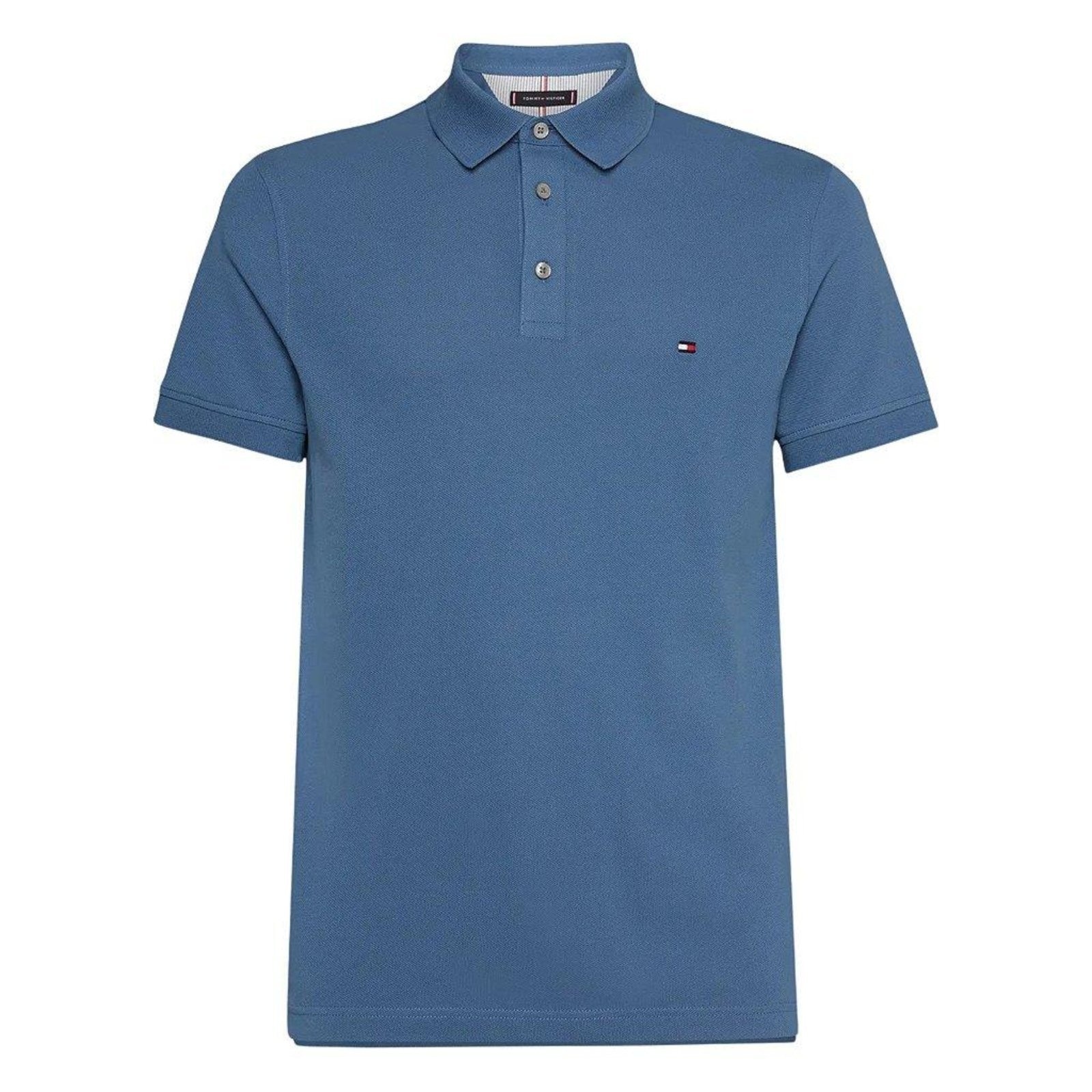 Imagem principal Camiseta Gola Polo Tommy Hilfiger Im 1985 Slim Acinzentado Tommy Hilfiger azul