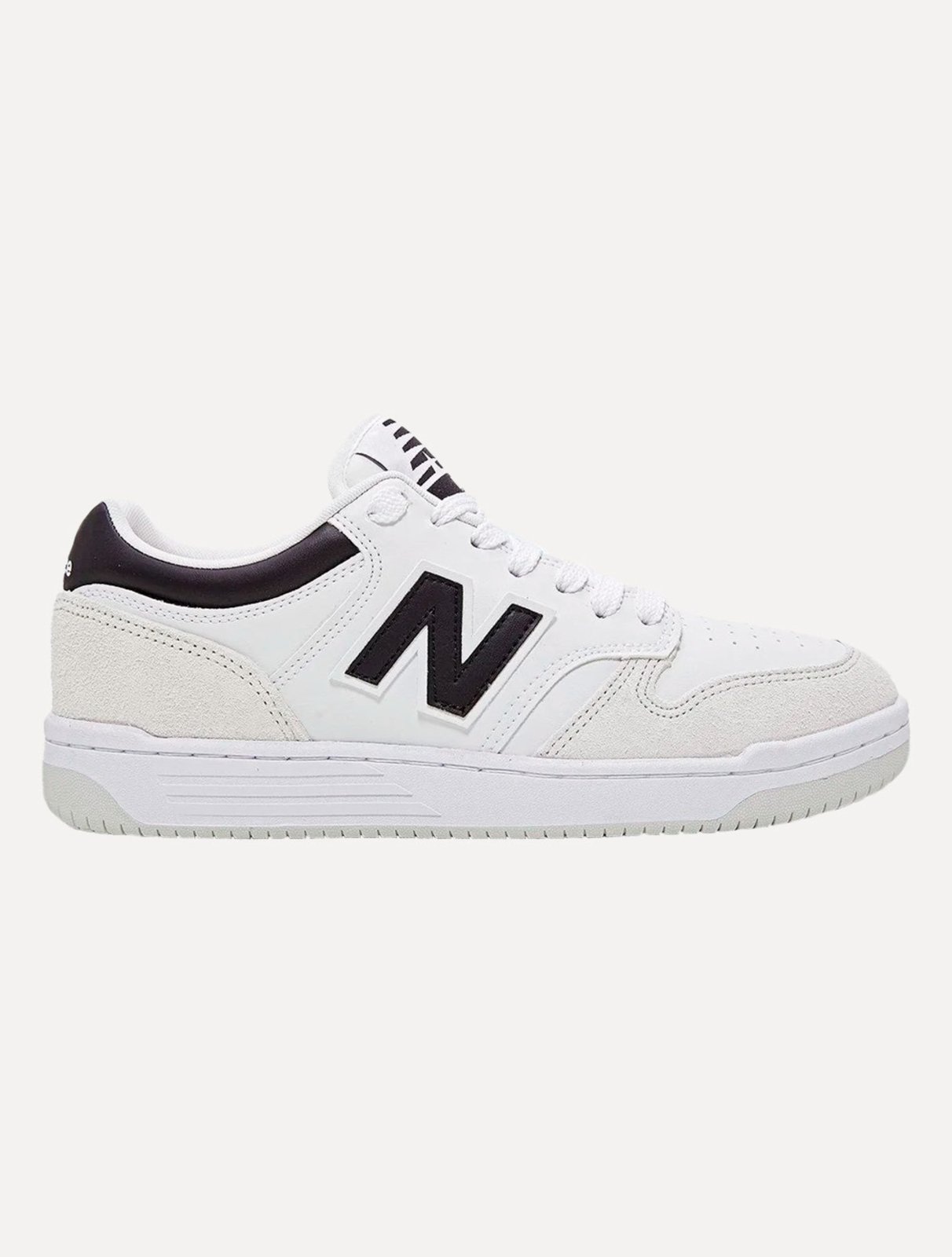 Imagem principal Tênis New Balance Casual Couro 480 Low Black Branco New Balance preto black