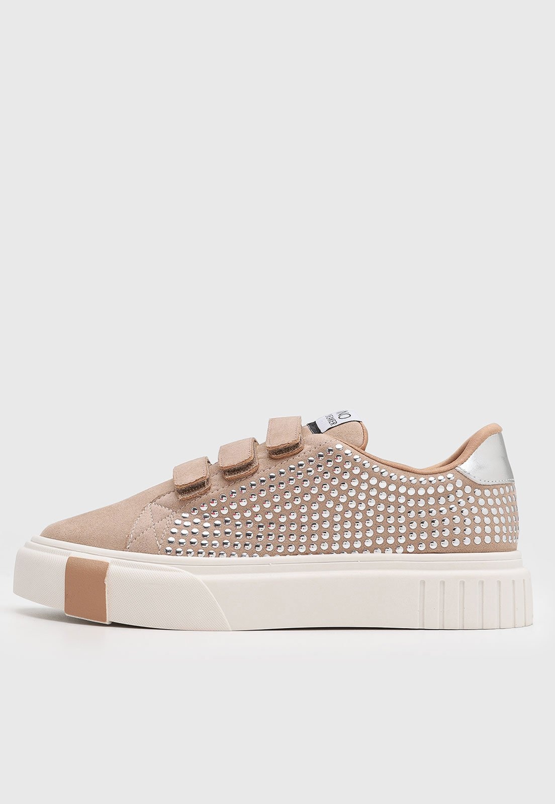 Imagem principal Tênis Feminino VIA UNO Slip-On Aplicações VIA UNO nude