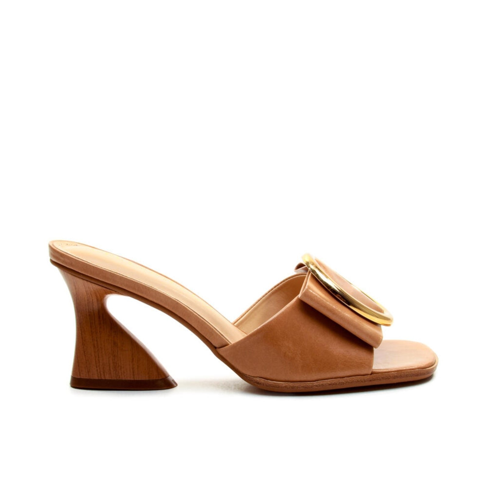 Imagem principal Tamanco Couro Salto Médio Cecconello 2747008-1 Cecconello marrom