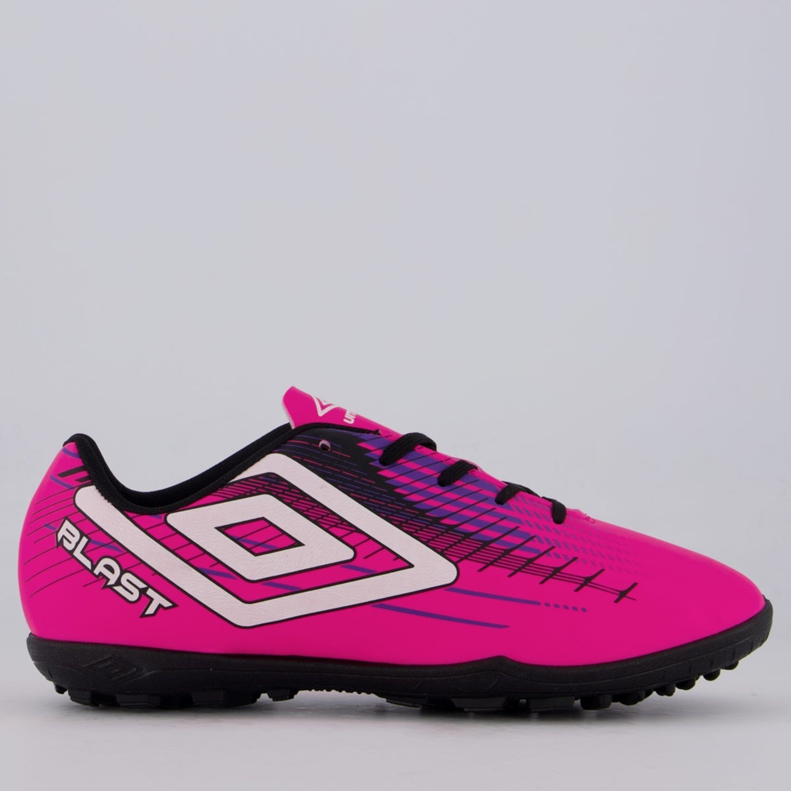Imagem principal Chuteira Umbro Blast Society e Preta Umbro rosa