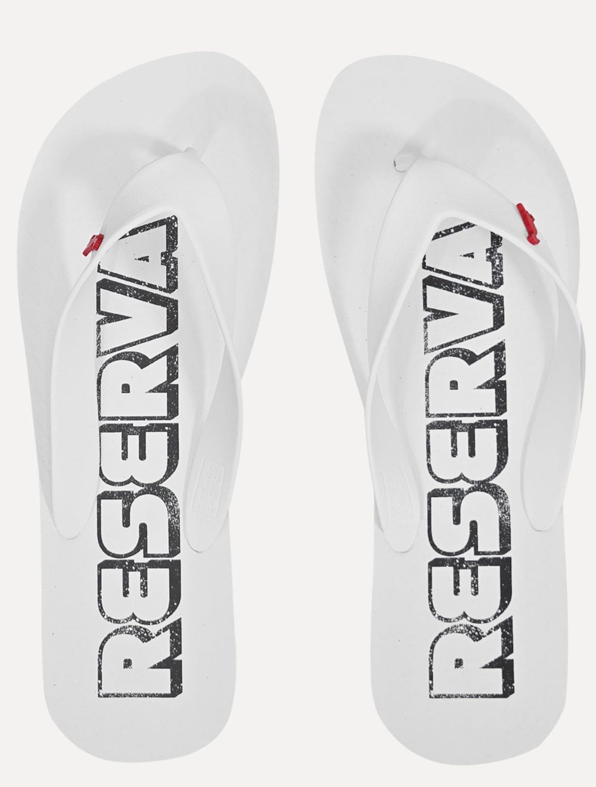 Imagem principal Chinelo Reserva Masculino Retrô Logo Reserva branco