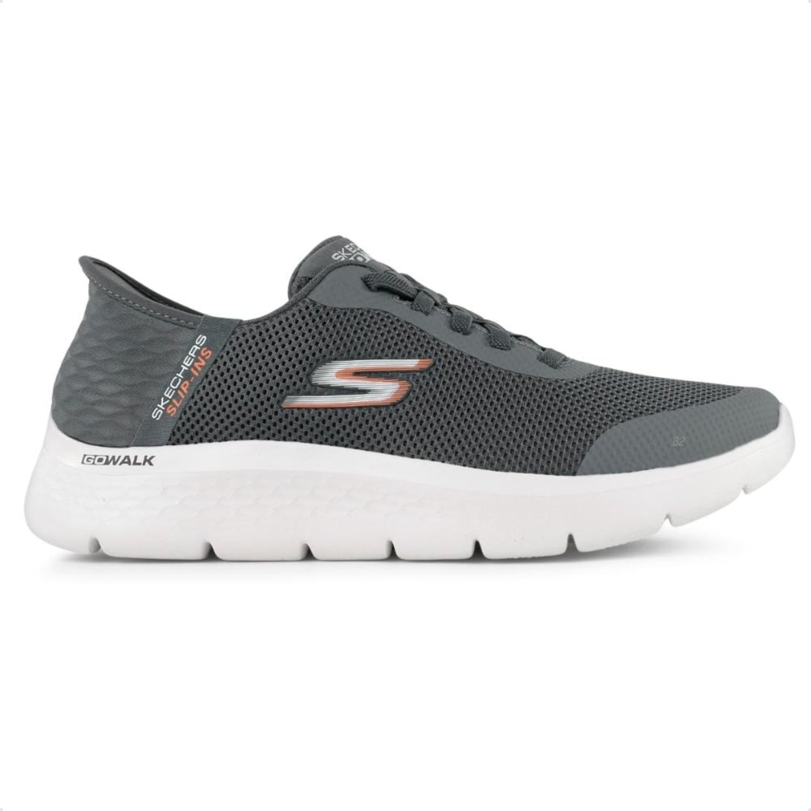 Imagem principal Tênis Skechers Go Walk Flex Hands Up Masculino Skechers cinza