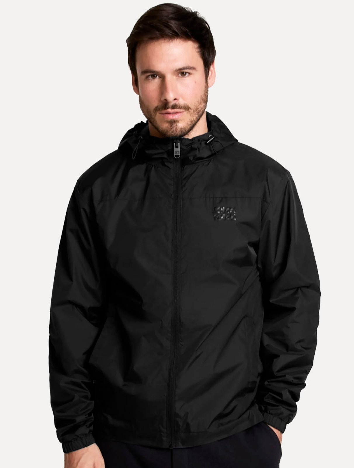 Imagem principal Jaqueta John John Masculina Reta Theo Preta John John preto