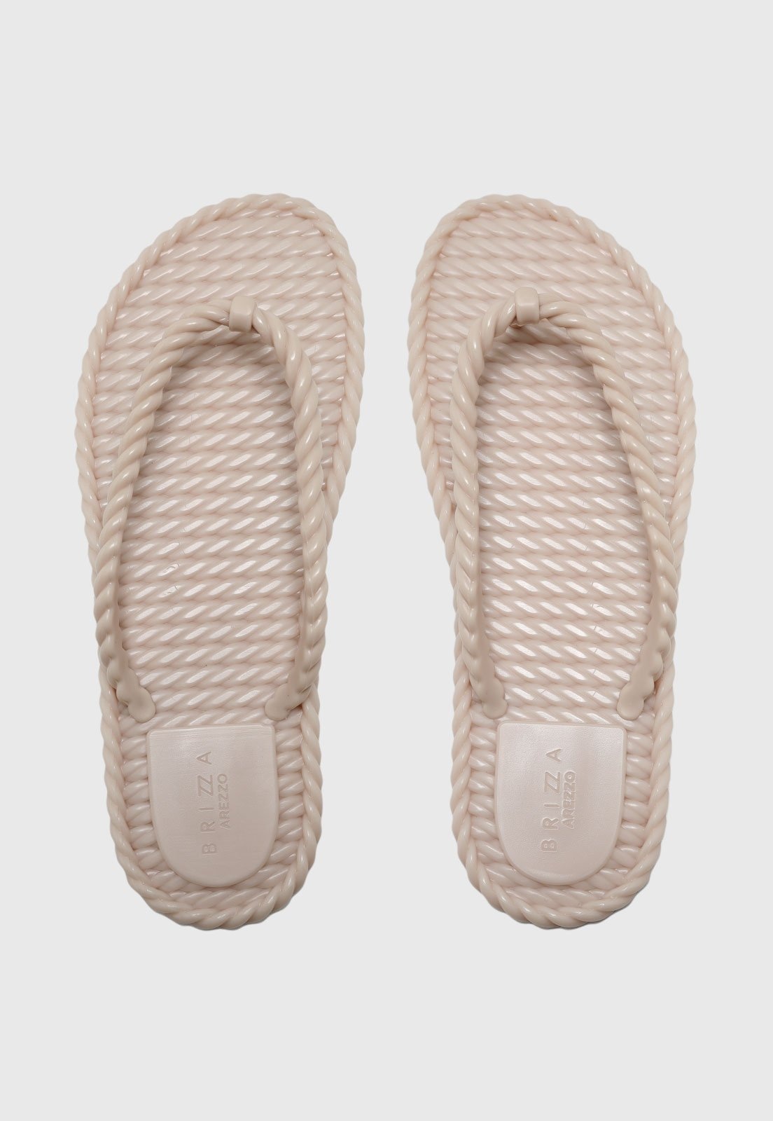Imagem principal Chinelo Feminino Brizza Arezzo Trançado Brizza Arezzo nude