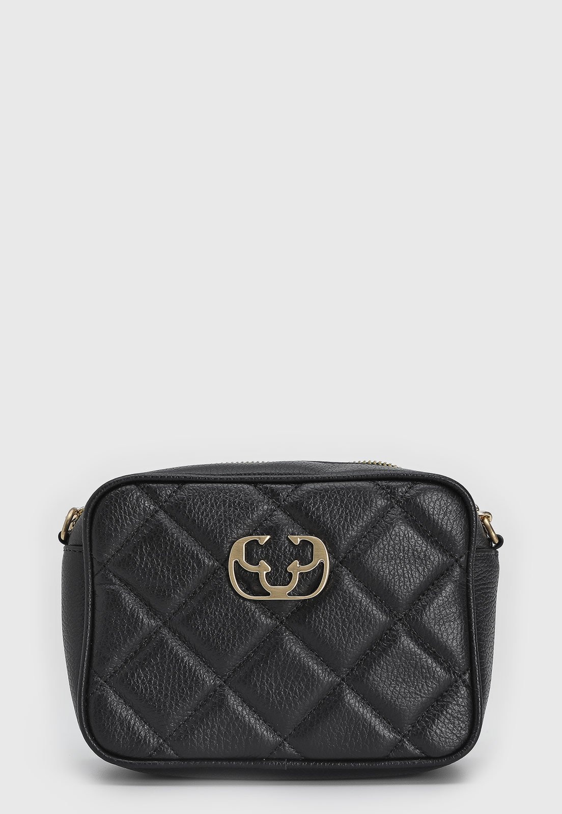 Imagem principal Bolsa Tiracolo Feminina Capodarte Alça Corrente Preta Capodarte preto